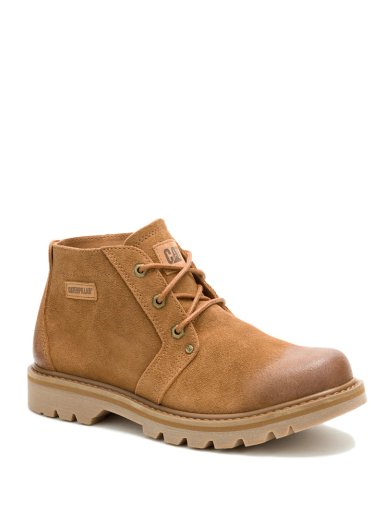 BOTIN CUERO HOMBRE GRADER CHUKKA CAFE  CAT - 1