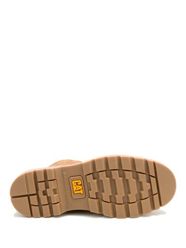 BOTIN CUERO HOMBRE GRADER CHUKKA CAFE  CAT - 8