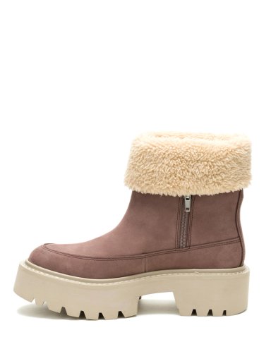 BOTIN CUERO MUJER COLORADO MAX ROLL DO CAFE  CAT - 4