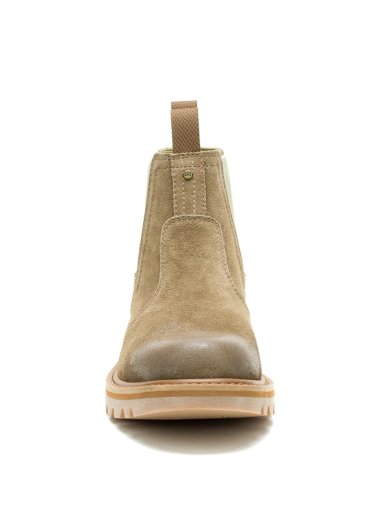 BOTIN CUERO HOMBRE GRADER CHELSEA OLIVA CAT - 5
