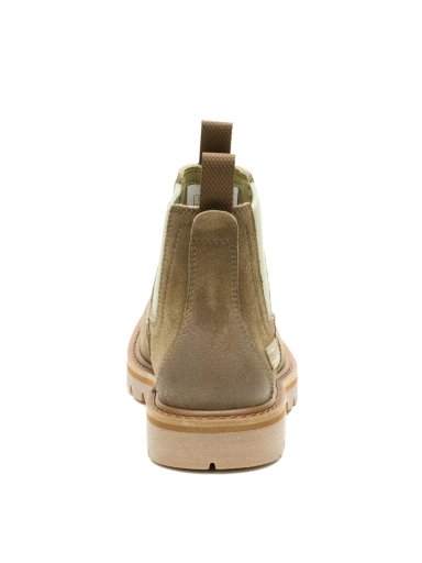 BOTIN CUERO HOMBRE GRADER CHELSEA OLIVA CAT - 6
