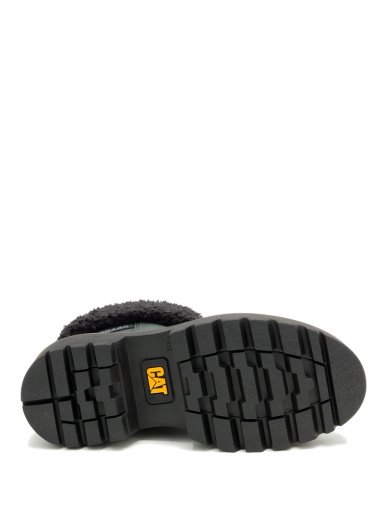 BOTIN CUERO MUJER COLORADO MAX ROLL DO NEGRO CAT - 8