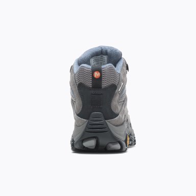 BOTIN CUERO MUJER MOAB 3 MID WATERPROOF GRIS MERRELL - 6
