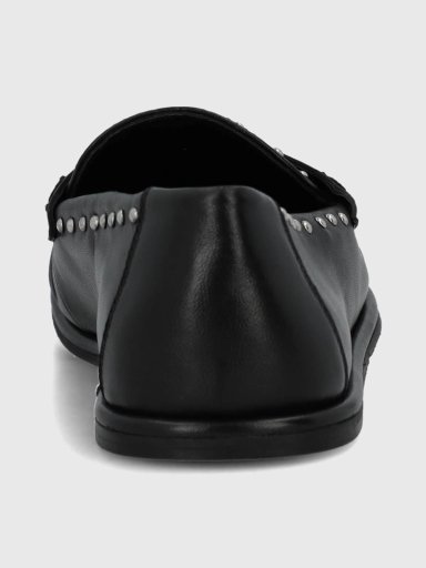 MOCASIN CUERO MUJER NINNA NEGRO HUSH PUPPIES - 7