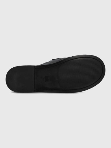 MOCASIN CUERO MUJER NINNA NEGRO HUSH PUPPIES - 8