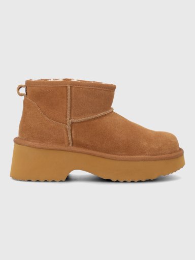 BOTIN CUERO MUJER ERLA CAFE  HUSH PUPPIES - 2