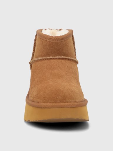 BOTIN CUERO MUJER ERLA CAFE  HUSH PUPPIES - 4