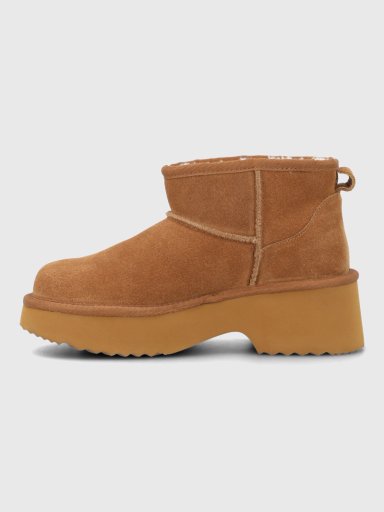 BOTIN CUERO MUJER ERLA CAFE  HUSH PUPPIES - 5