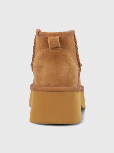 BOTIN CUERO MUJER ERLA CAFE  HUSH PUPPIES - 7