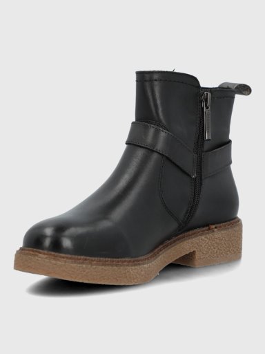 BOTIN CUERO MUJER GALLA NEGRO HUSH PUPPIES - 6