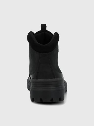 BOTIN CUERO MUJER WANTED NEGRO HUSH PUPPIES - 7