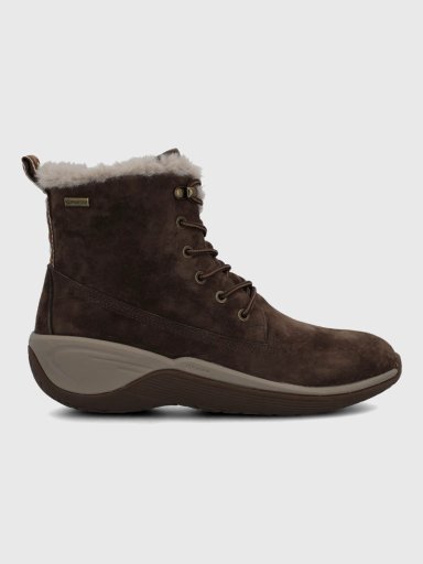 BOTIN CUERO MUJER SHORT MADRAS CAFE  HUSH PUPPIES - 2
