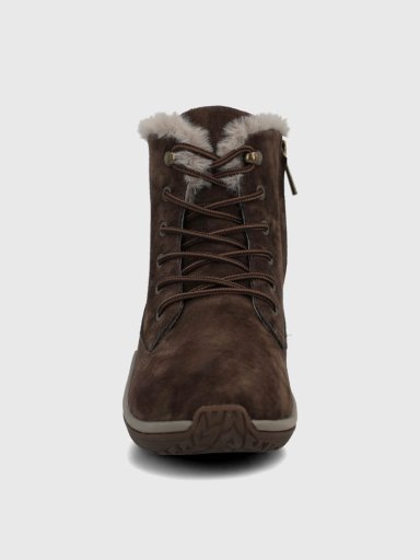 BOTIN CUERO MUJER SHORT MADRAS CAFE  HUSH PUPPIES - 4