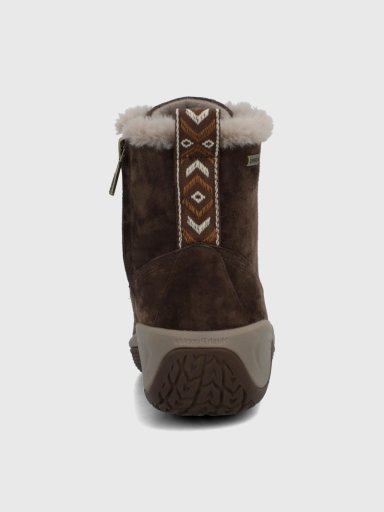 BOTIN CUERO MUJER SHORT MADRAS CAFE  HUSH PUPPIES - 7