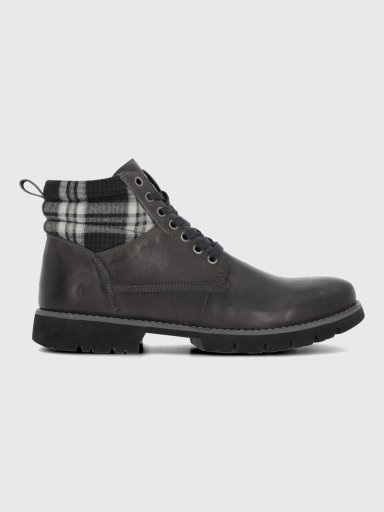 BOTIN CUERO HOMBRE ROSCO GRIS HUSH PUPPIES - 2