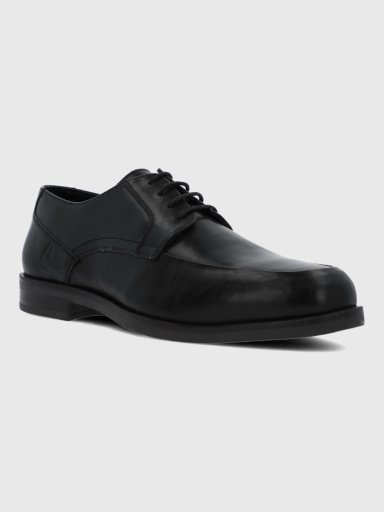 ZAPATO CUERO HOMBRE TENEBRA NEGRO HUSH PUPPIES - 1