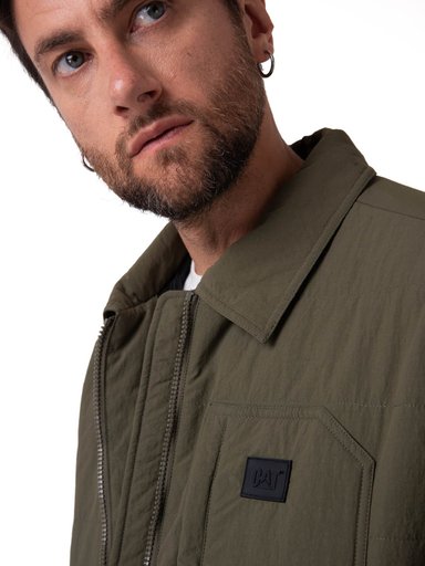 CHAQUETA HOMBRE WORK JACKET VERDE CAT - 5