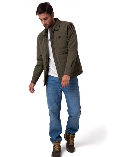 CHAQUETA HOMBRE WORK JACKET VERDE CAT - 6
