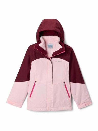 PARKA WP NIÑA BUGABOO III INTERCHANGE ROSADO COLUMBIA - 1