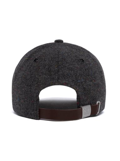 JOCKEY LANA HOMBRE 6 PANEL FELT HAT GRIS CAT - 2