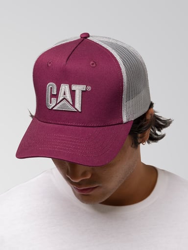 JOCKEY HOMBRE TRUCKER 2D LOGO HAT BURDEO CAT - 2