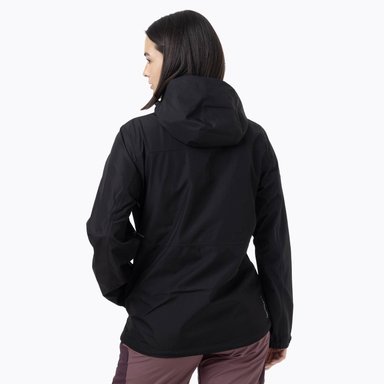 IMPERMEABLE MUJER FULL ZIPPER HARDSHELL NEGRO MERRELL - 5