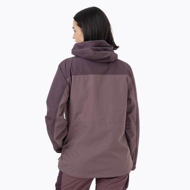 IMPERMEABLE MUJER FULL ZIPPER HARDSHELL MORADO MERRELL - 5