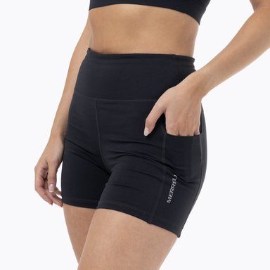 SHORT MUJER HIGH RISE NEGRO MERRELL - 1