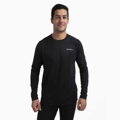 PRIMERA CAPA SUPERIOR HOMBRE FIRST LAYER NEGRO MERRELL - 1