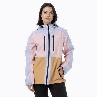 IMPERMEABLE MUJER FULL ZIPPER HARDSHELL CELESTE MERRELL - 1