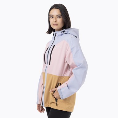 IMPERMEABLE MUJER FULL ZIPPER HARDSHELL CELESTE MERRELL - 2