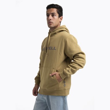 POLERON HOMBRE LOGO HOODIE MOSTAZA MERRELL - 2