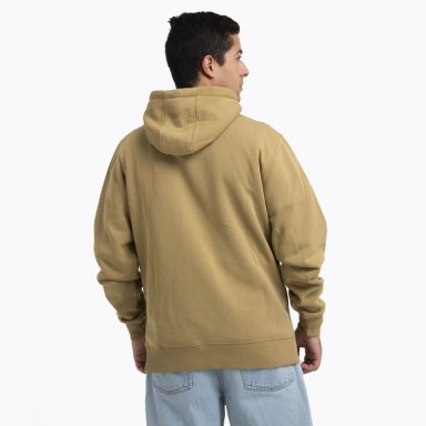 POLERON HOMBRE LOGO HOODIE MOSTAZA MERRELL - 4