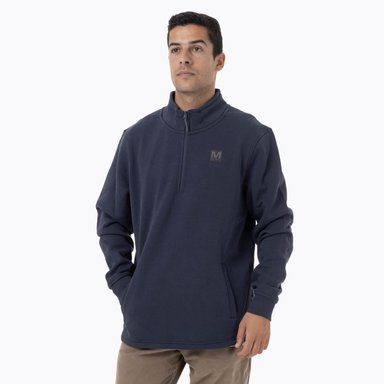 POLERON HOMBRE LEPAIS ZIP AZUL MERRELL - 1