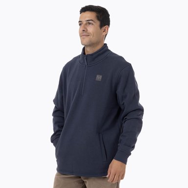 POLERON HOMBRE LEPAIS ZIP AZUL MERRELL - 2