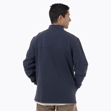 POLERON HOMBRE LEPAIS ZIP AZUL MERRELL - 4