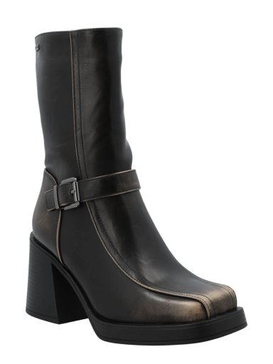 BOTIN MUJER CINTIA CAFE  AZALEIA - 1