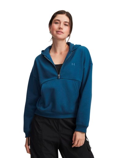 POLERON UA ICON FLEECE AZUL MUJER UNDER ARMOUR - 1