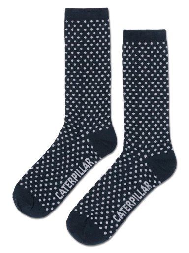 CALCETIN HOMBRE AOP CREW SOCK AZUL CAT - 1