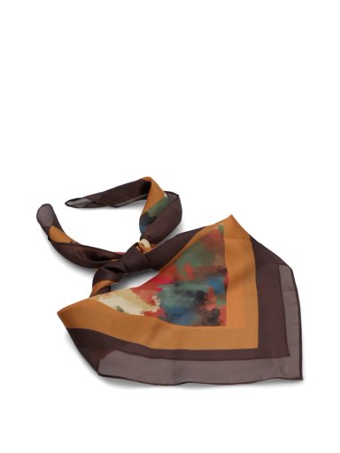 PAÑUELO MUJER HP SCARF VIBES CAFE  HUSH PUPPIES - 1