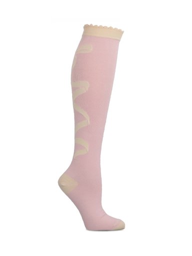 CALCETIN ALGODON MUJER KH ST BOW ROSADO HUSH PUPPIES - 1