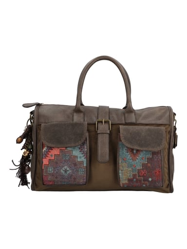 CARTERA PAPEL MUJER WEYI BAG CAFE  ROCKFORD - 1