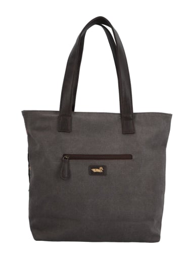 CARTERA TEXTIL MUJER FAUII TOTE GRIS ROCKFORD - 3