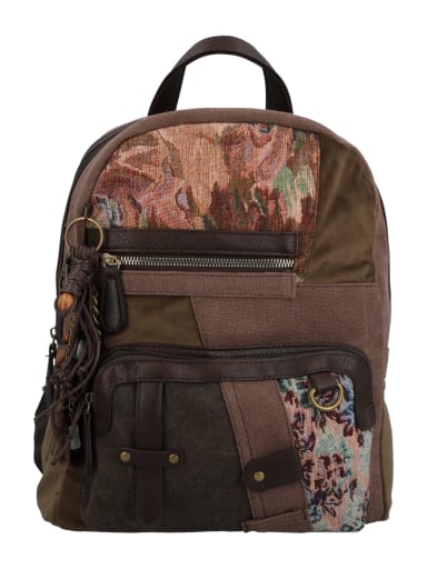 MOCHILA TEXTIL MUJER CARMIN BACK CAFE  ROCKFORD - 1
