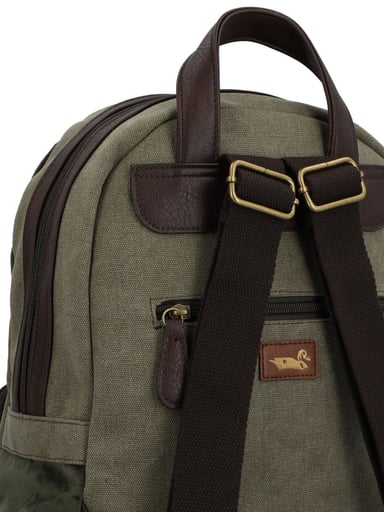 MOCHILA TEXTIL MUJER CARMIN BACK VERDE ROCKFORD - 5
