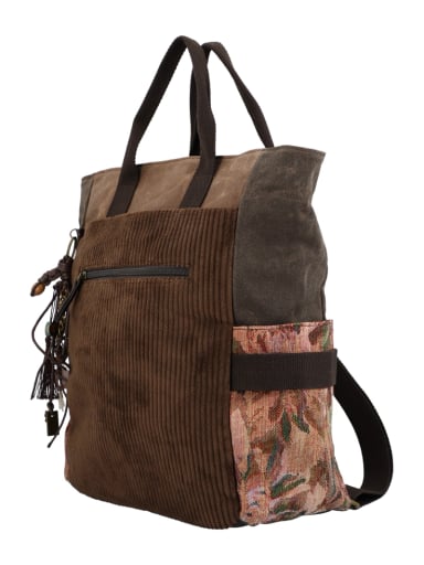 MOCHILA TEXTIL MUJER ITZEL BACK CAFE  ROCKFORD - 2