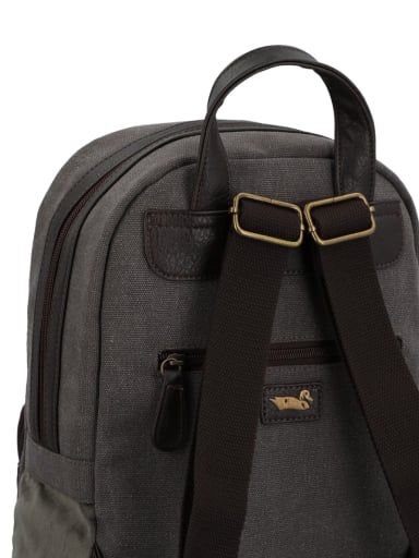 MOCHILA TEXTIL MUJER CARMIN BACK GRIS ROCKFORD - 4