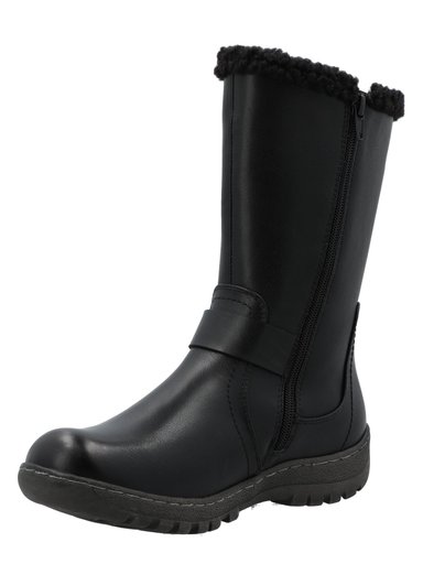 BOTIN MUJER LEIRE NEGRO AZALEIA - 5