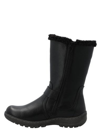 BOTIN MUJER LEIRE NEGRO AZALEIA - 6