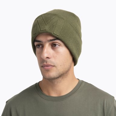 GORRO UNISEX BEANIE LOGO OVER REL VERDE MERRELL - 3